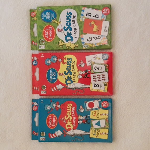 Bundle of Dr Seuss Flashcards - Picture 1 of 7